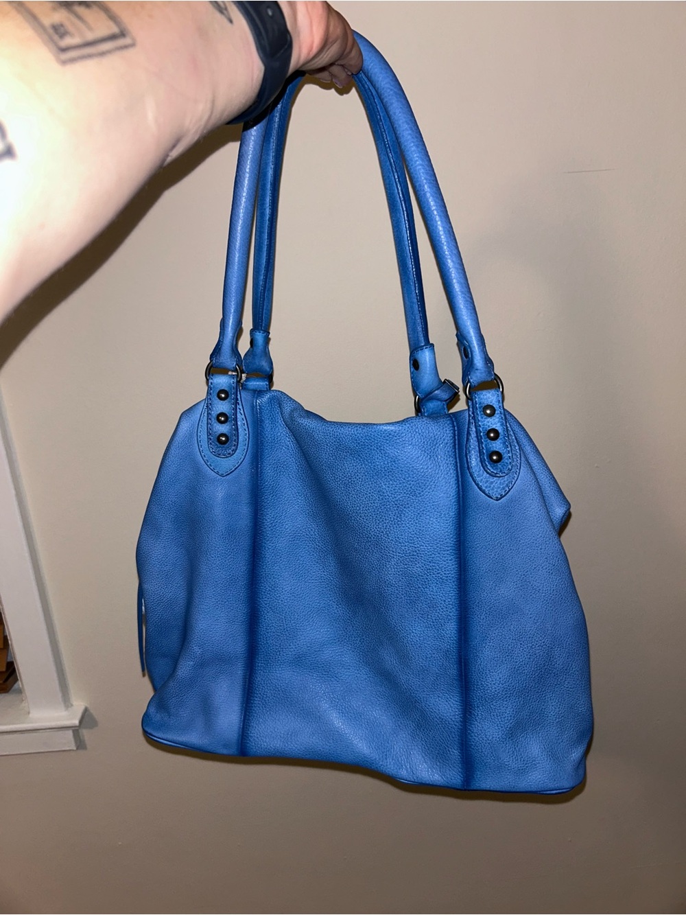 We The Free Emerson tote bag Blue Pattern - Picture 5 of 5